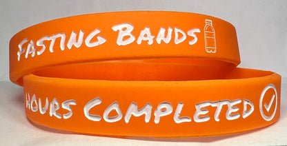 Orange 24 hour Fasting Band