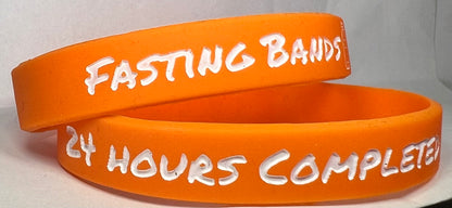 Orange 24 hour Fasting Band