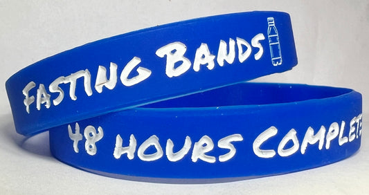 Blue 48 hour completed Fasting Band